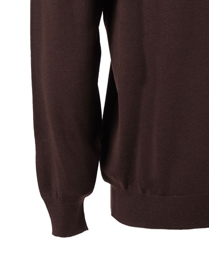 Fedeli V-NECK L/S KNITTED SWEATER MAN