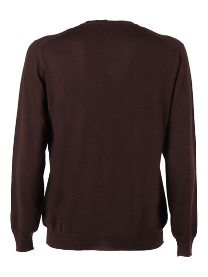 Fedeli V-NECK L/S KNITTED SWEATER MAN