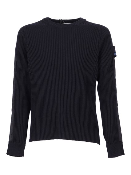 PREMIATA RIBBED CREW NECK NYLON