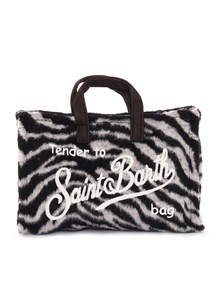 Mc2 Saint Barth PHONE BAG FELT-ZEBRA 00 EMB