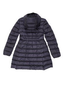 Moncler Enfant BLACK CHARPAL LONG COAT