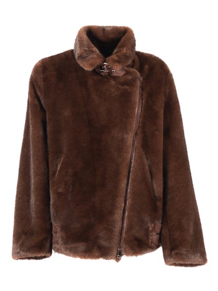 S.W.O.R.D. 6644 WOMAN FAKE FUR JACKET