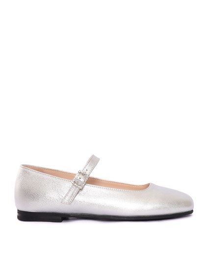 IL GUFO Genuine leather Mary Jane ballerinas