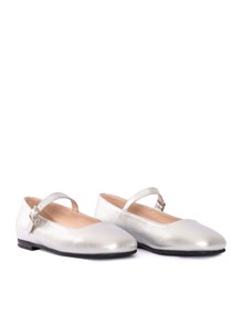 IL GUFO Ballerina Mary Jane in vera pelle