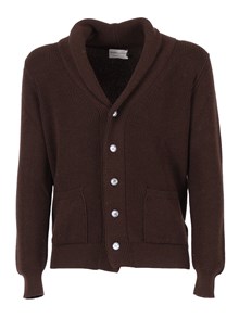 SETTE FILI CASHMERE Shawl Collar Cardigan With Pockets