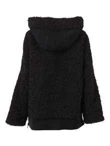 Diego M CAPPOTTO IN CASHMERE C/ DETTAGLI IN MAGLIA E VEGAN LEATHER