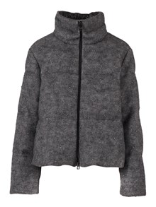 Diego M MOHAIR BLEND JACKET WITH SYNTHETIC DOWN PADDING