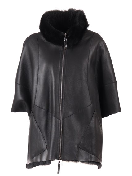 Diego M SHEEPSKIN CAPE