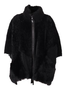 Diego M SHEEPSKIN CAPE