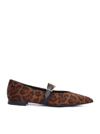 Sergio Levantesi VENERE56 VELVET LEO BROWN SHOES