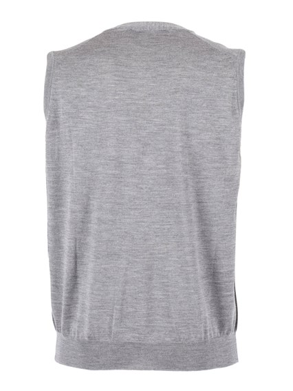 PHI by Filippo De Laurentiis GILET BOTT.R.MERINO