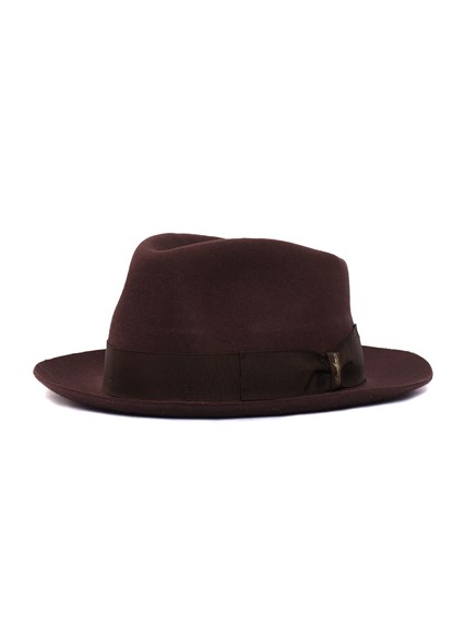 BORSALINO Fedora  hat with small brim