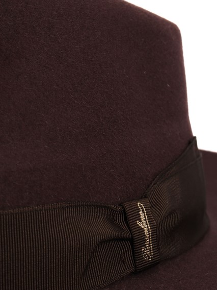 BORSALINO Fedora  hat with small brim