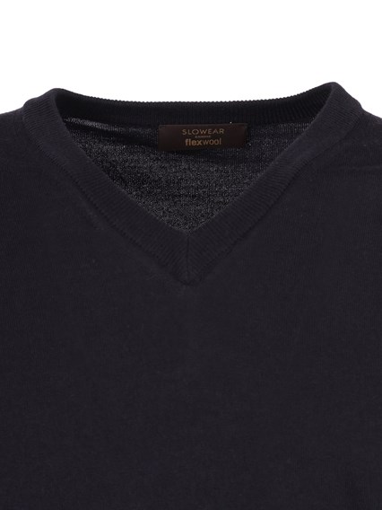 SLOWEAR ZANONE V NECK SWEATER