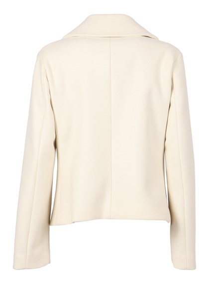 SEALUP PEACOAT TEODORA IN MISTO LANA BIANCO