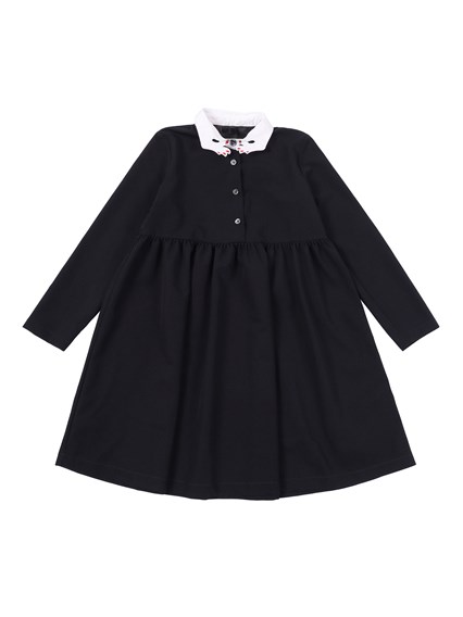 VIVETTA BLUE DRESS WITH HANDS INSERT