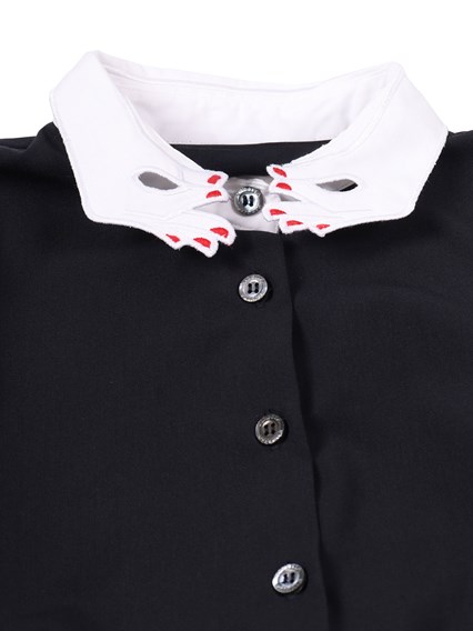 VIVETTA BLUE DRESS WITH HANDS INSERT