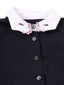 VIVETTA BLUE DRESS WITH HANDS INSERT