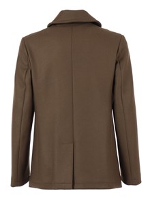 SEALUP PEACOAT QUEBEC IN MISTO LANA VERDE