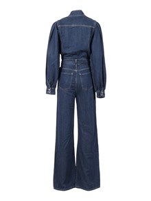 7 FOR ALL MANKIND Dark Blue ULTRA HR JO JUMPSUIT CURIOUS