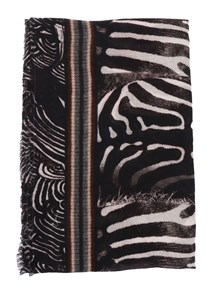 Faliero Sarti Sciarpa Zebra 135X165