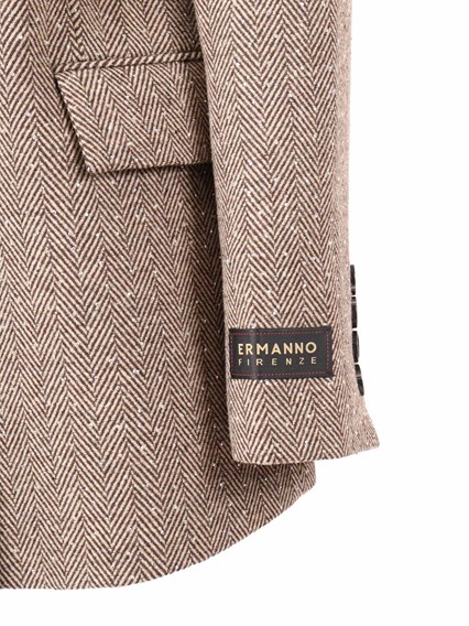 Ermanno Firenze DOUBLE-BREASTED JACKET