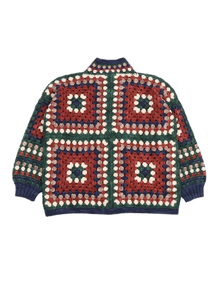 MISHA & PUFF Crochet Big Square Jacket