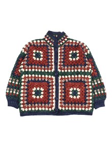 MISHA & PUFF Crochet Big Square Jacket