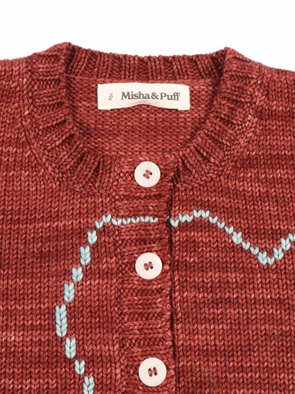 MISHA & PUFF Three Little Kittens Cardigan