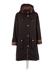 BARBOUR MARCY WAX PARKA