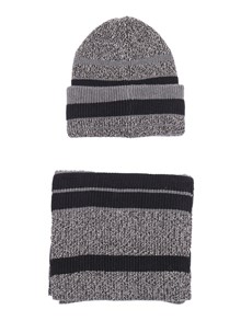 BARBOUR BOSTON BEANIE & SCARF GIFT SET