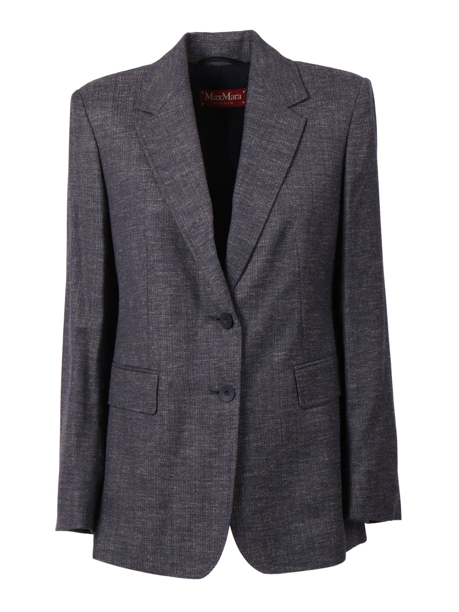 Max Mara Studio Giacca Hodeida In Gray