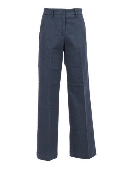 K-WAY TYANNE DENIM-LIKE CHINO PANTS