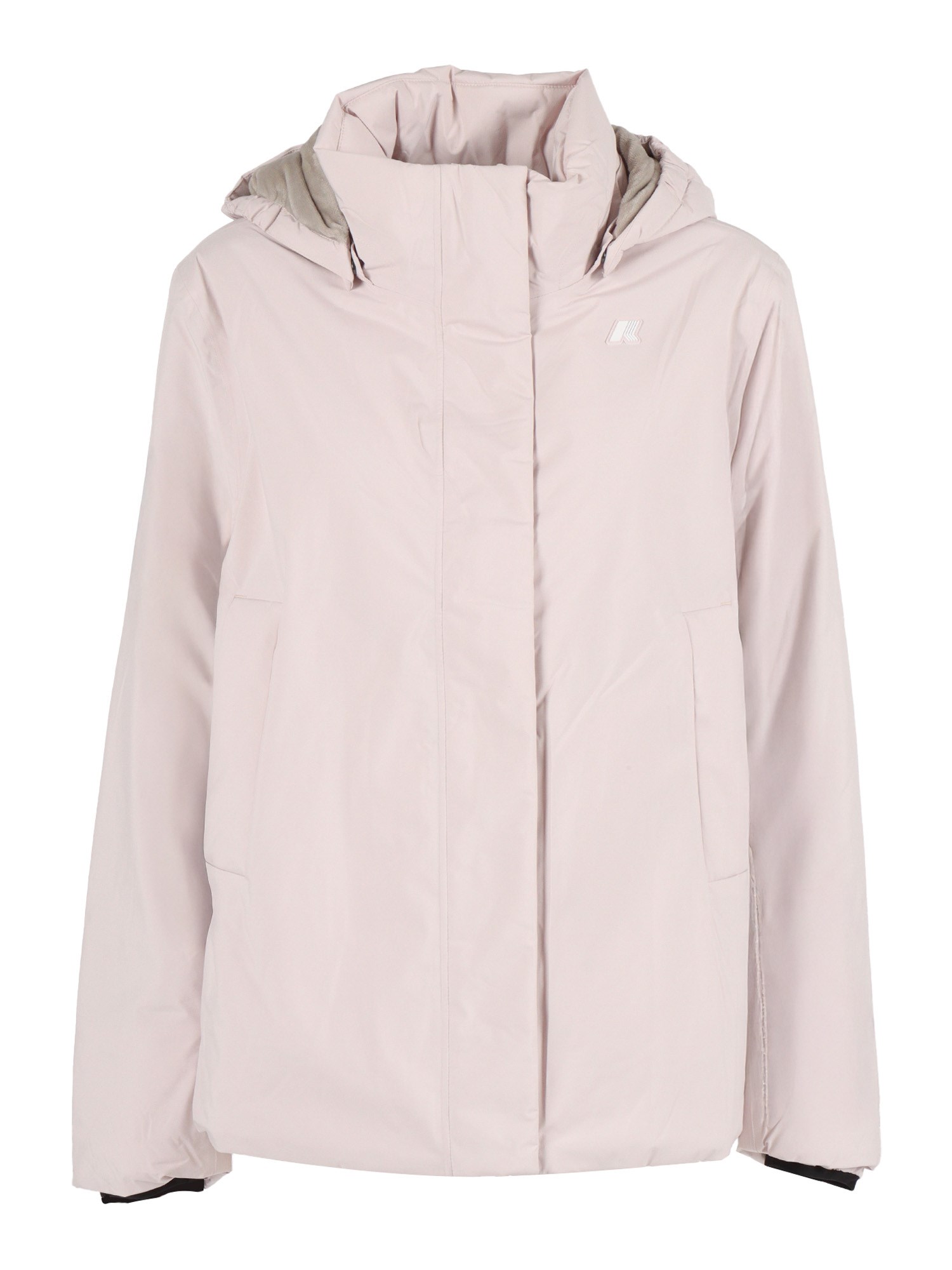 K-way Marlette Soft Touch Marmotta Down Jacket In Pink