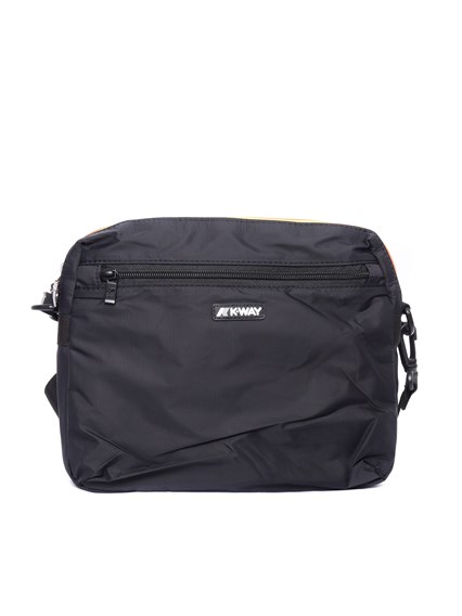 K-WAY MOIRE POUCH BAG