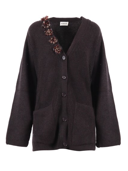 P.A.R.O.S.H. CARDIGAN C/RICAMO