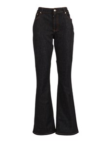 FABIANA FILIPPI PANTALONE 5 TASCHE BOOTCUT SLIM FIT IN DENIM ANTRACITE COLOR ANTRACITE