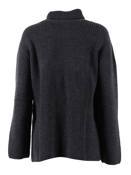 P.A.R.O.S.H. MAGLIA COLLO ALTO C/RICAMO