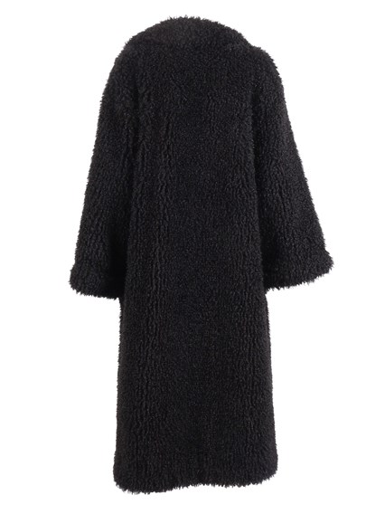 Diego M CAPPOTTO LUNGO OVERSIZE IN LONG CURLY FODERATO