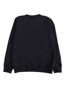 Golden Goose JOURNEY  BOY'S CREW NECK SWEATSHIRT BLEND COTTON FLEECE WITH LOGO PRINT