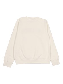 Golden Goose GOLDEN UNISEX CREW NECK SWEATSHIRT BLEND COTTON FLEECE WITH PATCH FANCY STITCH APPLICATION