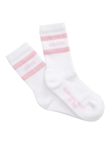 Golden Goose KIDS' SOCKS HIGH RIB/ STRIPES/ GOLDEN GOOSE