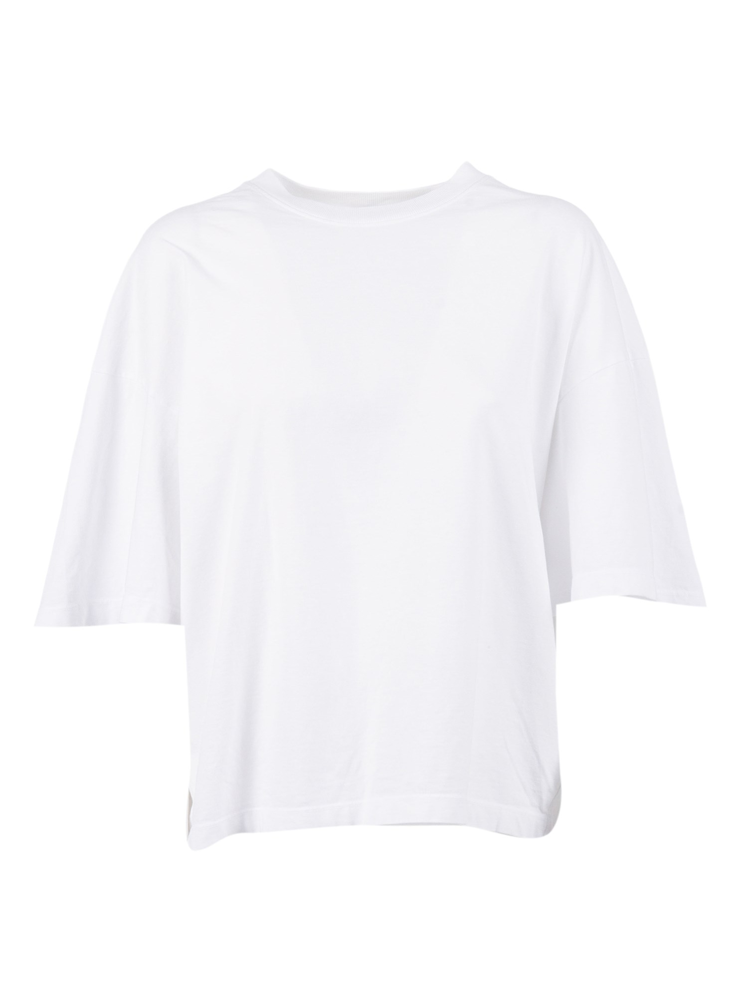 Agolde Ellery Cinched Back Tee In White