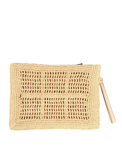 TORY BURCH Ella Hand-Crocheted Pouch