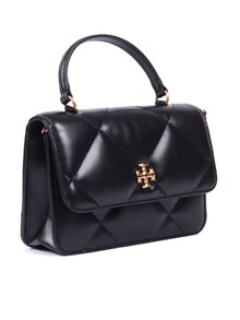 TORY BURCH Kira Diamond Quilt Mini Top Handle Chain Wallet