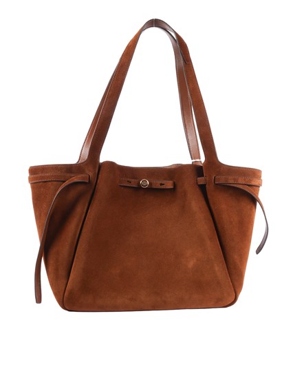 TORY BURCH Romy Suede Tote