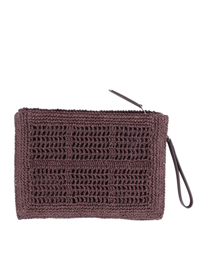 TORY BURCH Ella Hand-Crocheted Pouch