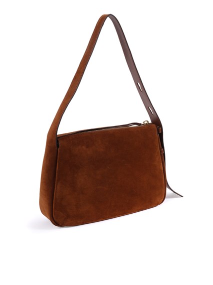 TORY BURCH Romy Suede Shoulder Bag