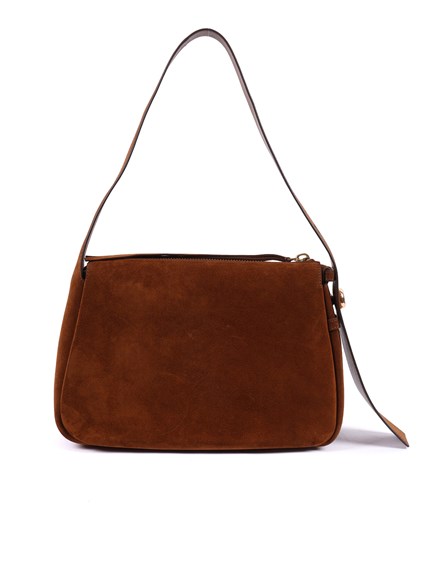 TORY BURCH Romy Suede Shoulder Bag