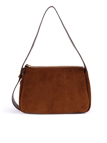 TORY BURCH Romy Suede Shoulder Bag